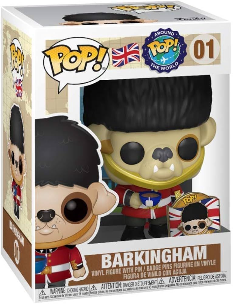 #01 Pop! Around the World - Barkingham - Funko Pop!