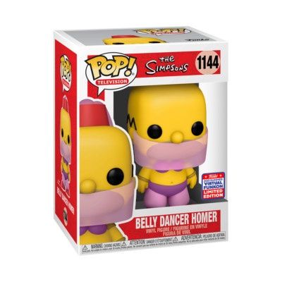 Funko Pop! #1144 Belly Dancer Homer - The Simpsons 2021 Summer Convention Exclusive