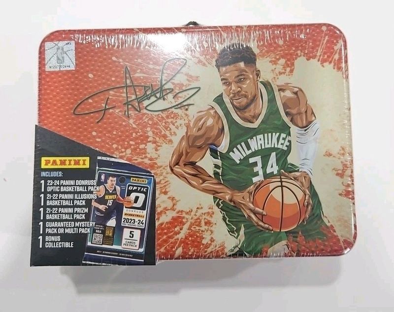 Panini Basketball Lunchbox Tin