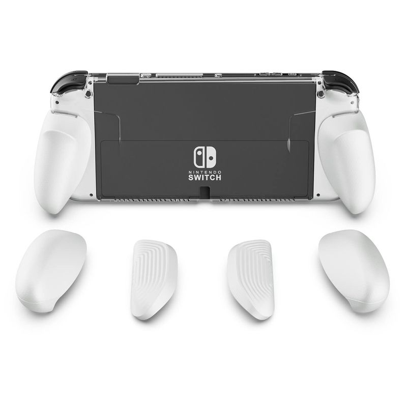 Skull &amp; Co. - Nintendo Switch OLED GripCase Grip Bundle
