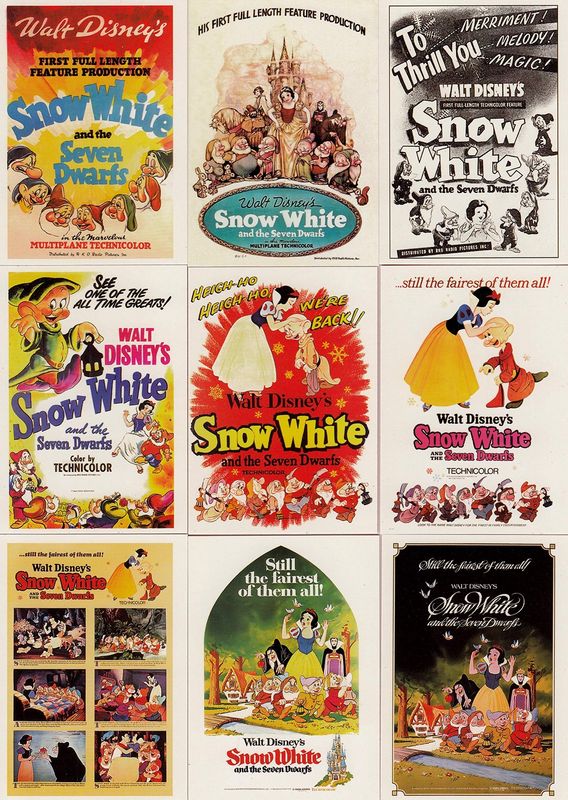 1993 Skybox Snow White Base Set  1-90
