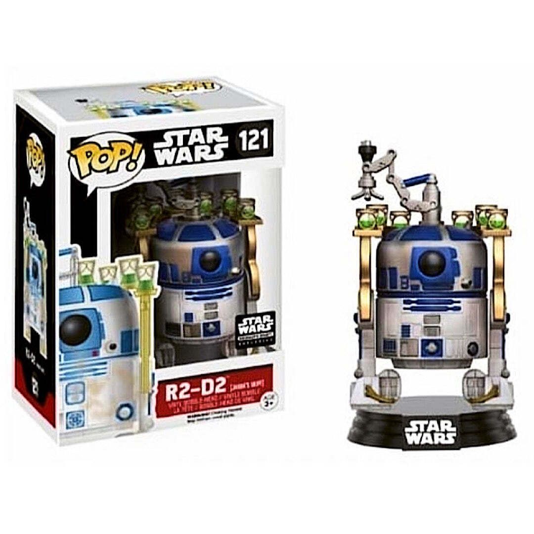 Funko Pop! #121 R2-D2 - Star Wars, Condition: Good, Exclusive: Smuggler's Bounty Exclusive, Variant: None