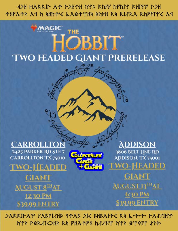 MTG: The Hobbit Two Headed Giant Prerelease - Addison