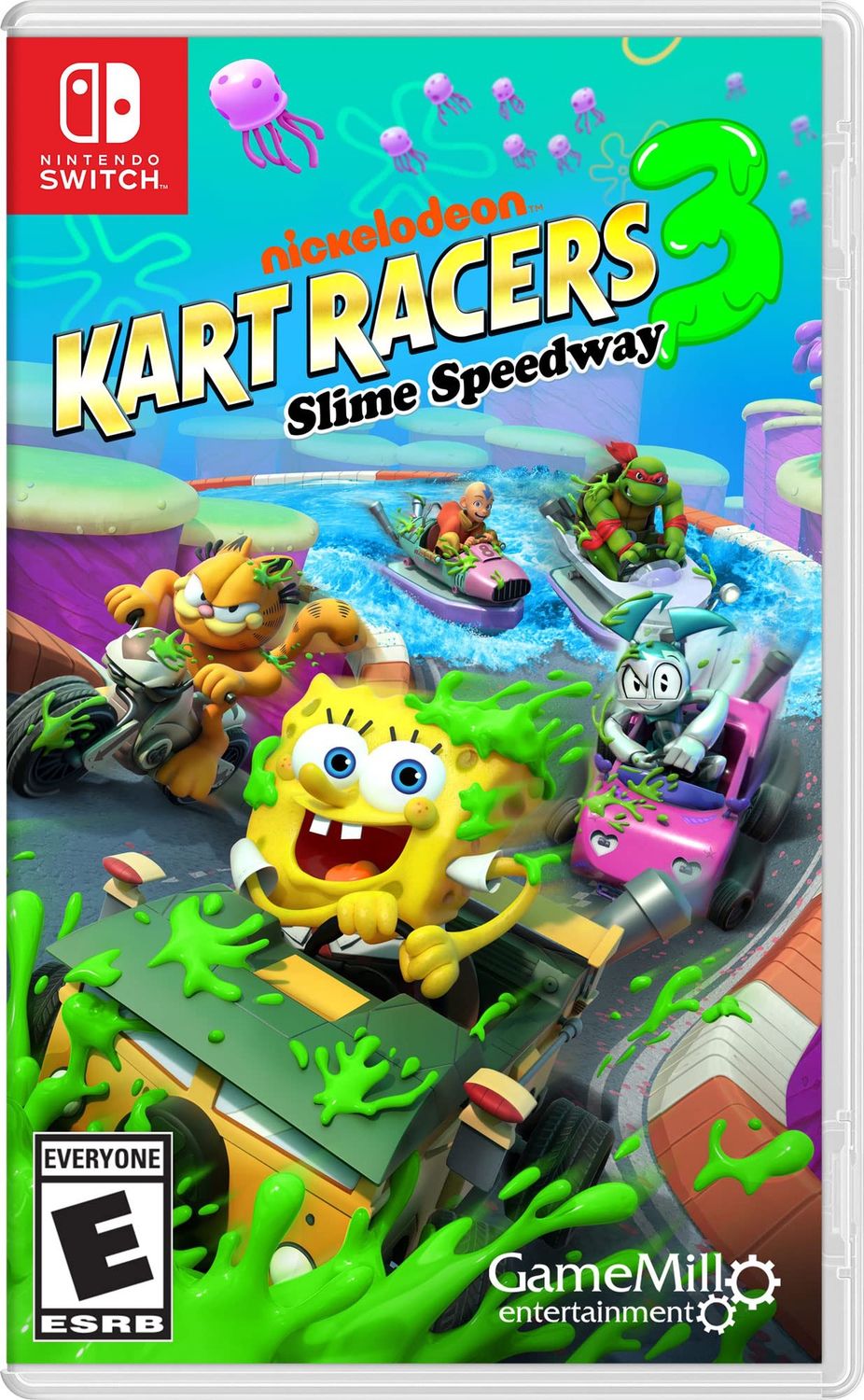 Nickelodeon Kart Racers 3: Slime Speedway - Nintendo Switch, Condition: Loose