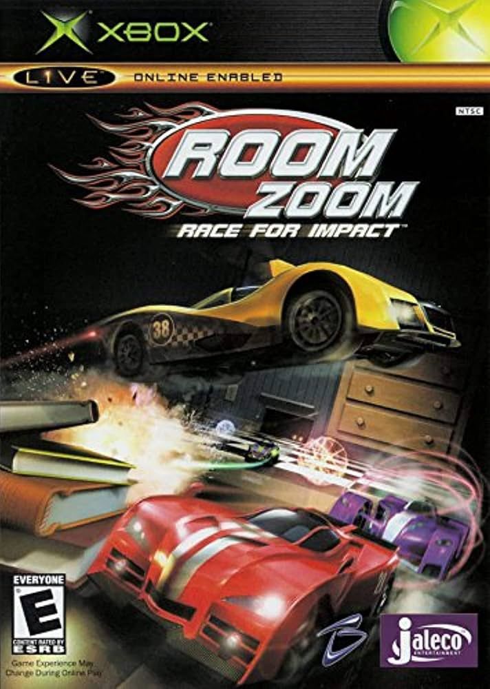 Room Zoom: Race for Impact - Original XBOX, Condition: Loose