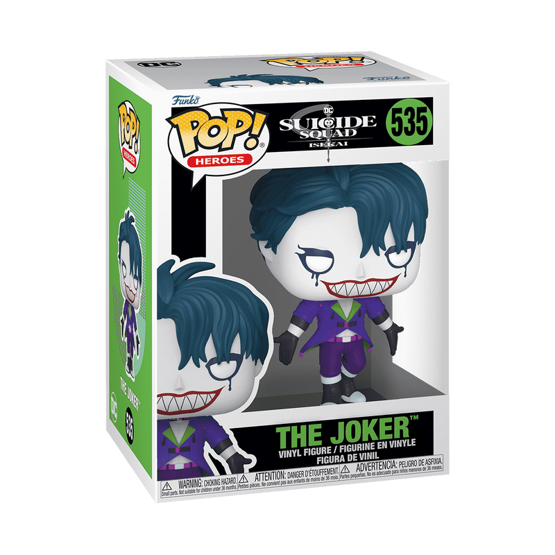 Funko Pop! #535 The Joker - DC Suicide Squad Isekai, Variant: None