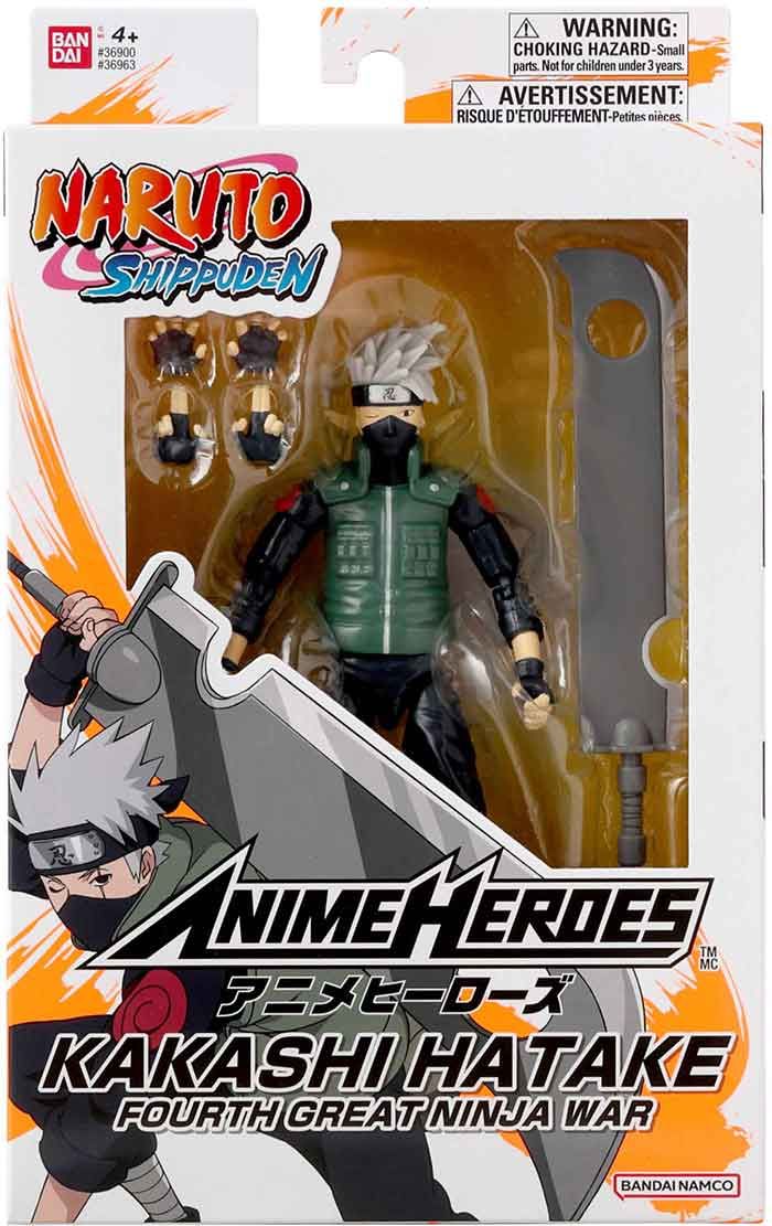 Anime Heroes - Kakashi Hatake Fourth Great Ninja War Naruto Action Figure