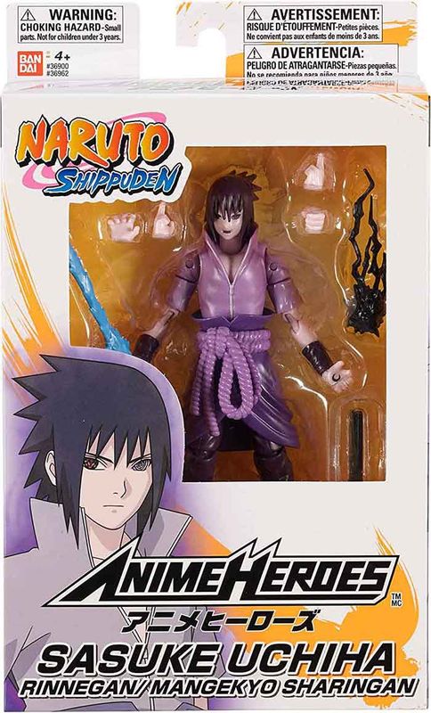 Anime Heroes - Uchiha Sasuke Rinnegan Mangekyo Sharingan Action Figure