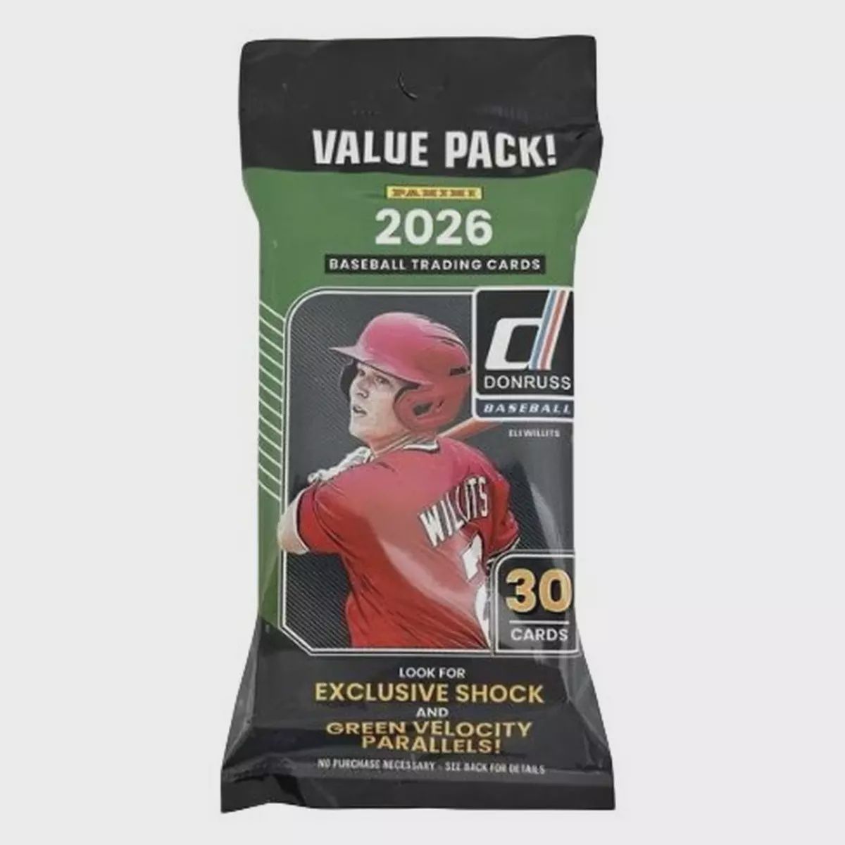 2026 Panini Donruss Baseball Trading Card Value Pack