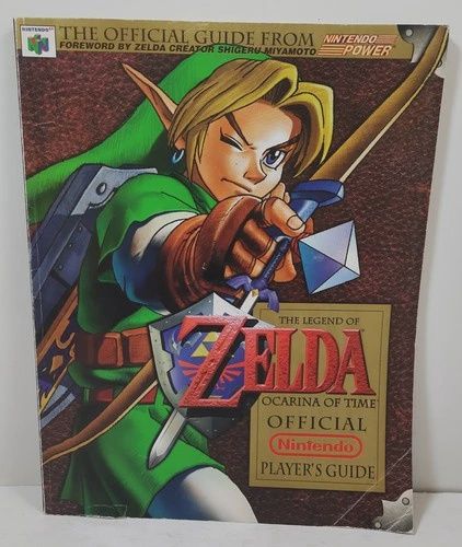 Nintendo Legend of Zelda Ocarina of Time Official Player's Guide