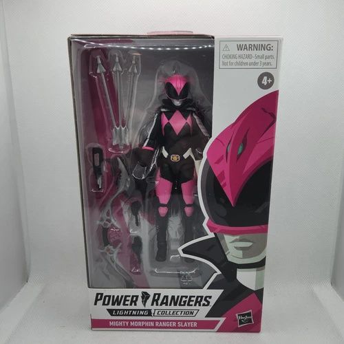 Power Rangers Pink Ranger Lighting Colleciton Mighty Morphin Ranger Slayer Figure