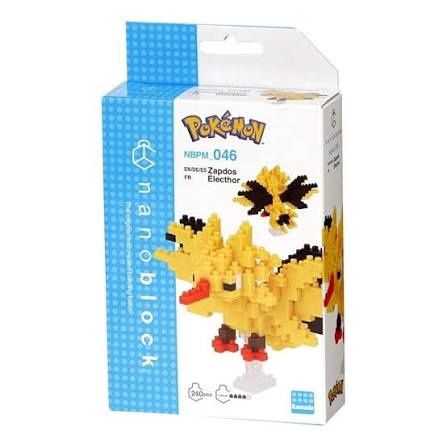 NANOBLOCK - ZAPDOS (240 PIECES) - POKEMON