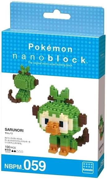 Nanoblock: Pokemon - Grookey