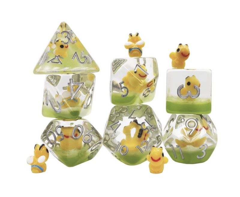 7-Set Happy Bees Dice Set