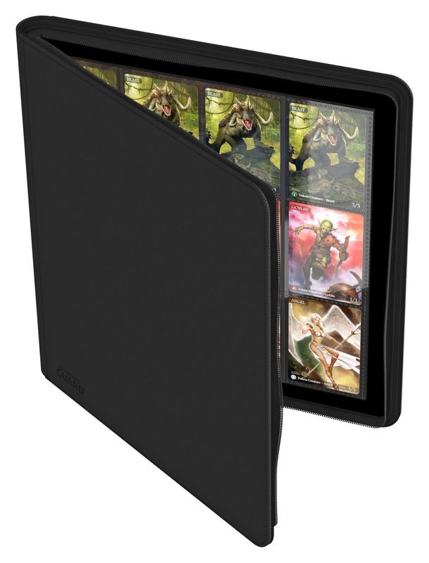 Ultimate Guard QuadRow 24-Pocket ZipFolio XenoSkin - Black