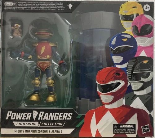 Mighty Morphin Power Rangers Lightning Rangers Zordon &amp; Alpha 5 Figure