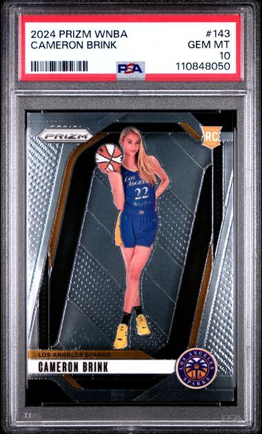 PSA 10 - 2024 PANINI PRIZM WNBA #143 CAMERON BRINK - [110848050]