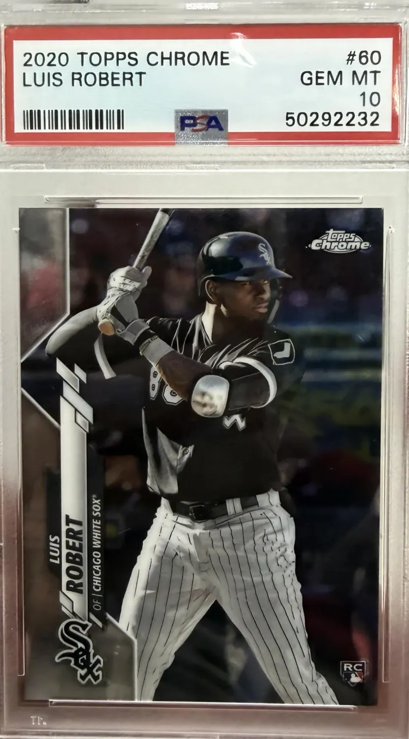 PSA 10 - 2020 TOPPS CHROME #60 LUIS ROBERT - [50292232]