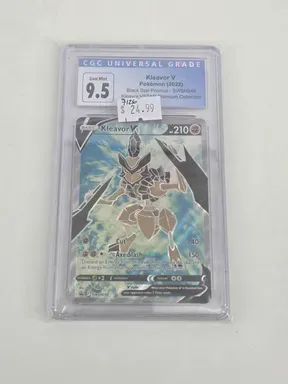 CGC 9.5 - Kleavor V Black Star Promo - SWSH248 (4101663048)