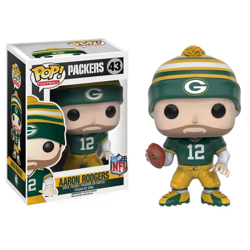 Funko Pop! #43 Aaron Rodgers - Green Bay Packers