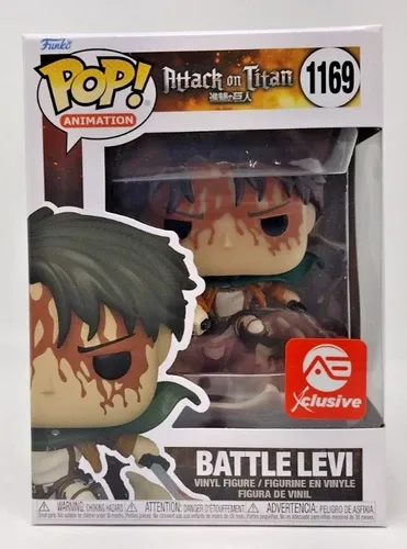 Funko Pop! #1169 - Battle levi - Attack on Titan
