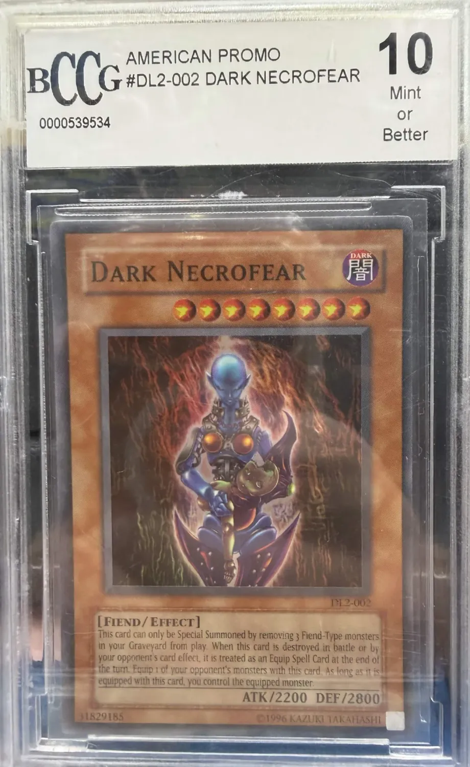 BCCG 10 - American Promo #DL2-002 Dark Necrofear - [0000539534]