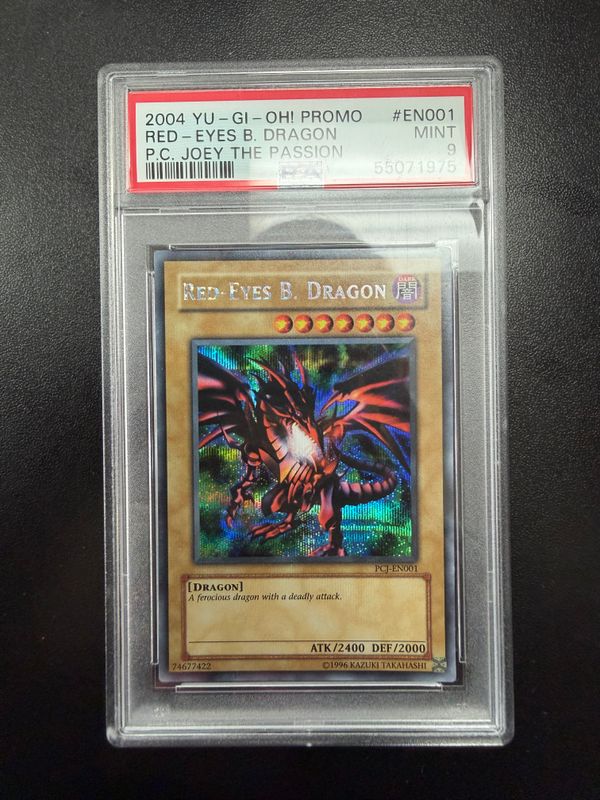 PSA - 9 2004 Yu-Gi-Oh! Promo Red-Eyes B. Dragon PC. Joey the Passion #EN001 [55071975]