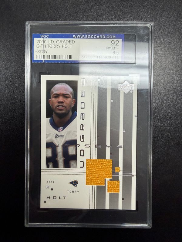 SGC - 92 2000 UD Graded G-TH Torry Holt Jersey SG, LLC [1146639-614]