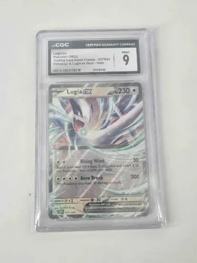 CGC Mint 9 - 2023 Pokemon English Lugia ex Venusaur &amp; Lugia ex Deck #017 [6170193102]