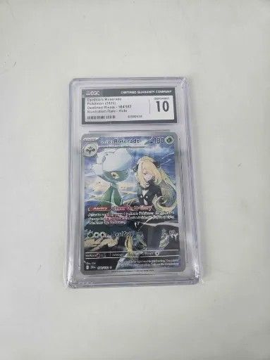 CGC Gem Mint 10 - 2025 Pokemon English Cynthia's Rosrade Destined Rivals #184 [6058129034]