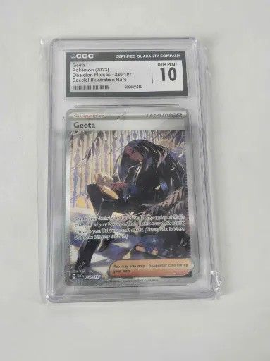 CGC Gem Mint 10 - 2023 Pokemon English Geeta Obsidian Flames #226 [6054811016]