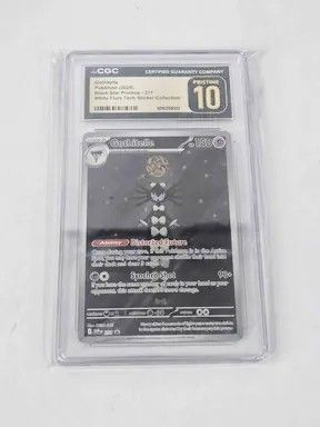 CGC Pristine 10 - 2025 Pokemon English Gothitelle White Flare #211 [6090798002]