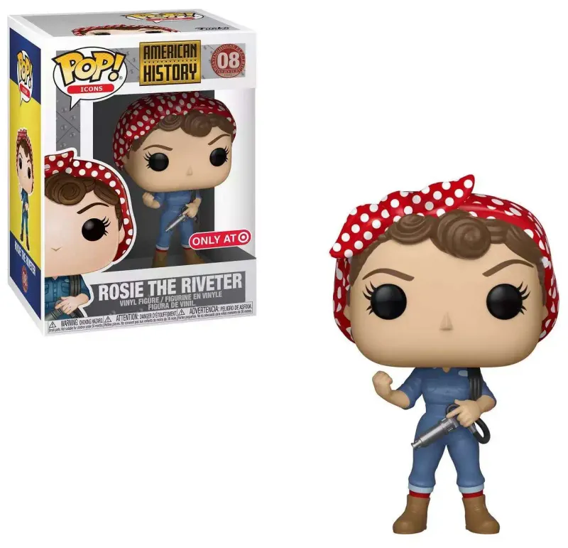 #08 American History - Rosie the Riveter - Funko Pop!