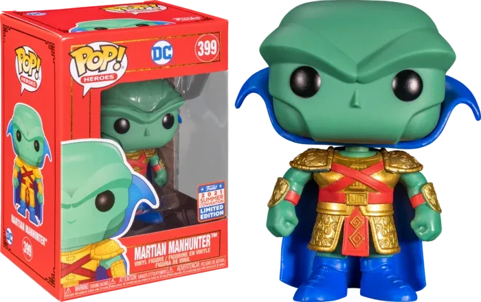 Funko Pop! #399 Martian Manhunter - DC, Condition: Good, Exclusive: None, Variant: None