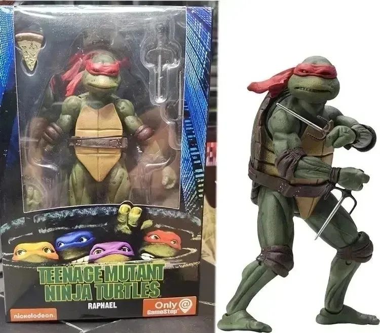 NECA Raphael Teenage Mutant Ninja Turtles: Movie GameStop Exclusive Action Figure, Variant: Good / GameStop Exclusive