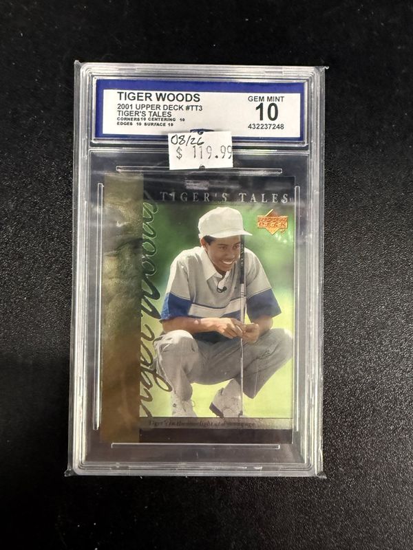 CCG 10 - 2001 Upper Deck #TT3 Tiger Woods [432237248]