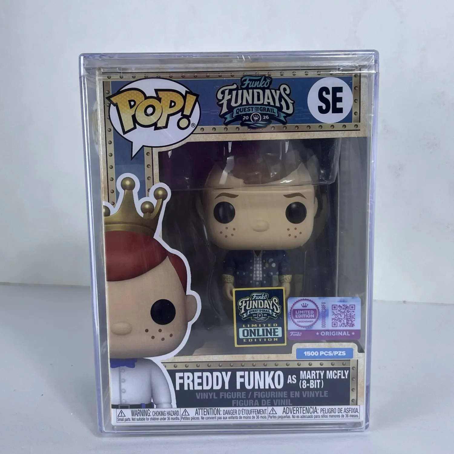 Funko Pop! #SE Freddy Funko as Marty McFly - Funko Fundays Quest for the Grail 2026