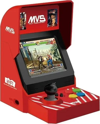 UNICO MVS Mini Arcade - SNK Neo Geo Retro Arcade Gaming Machine - 45 Games