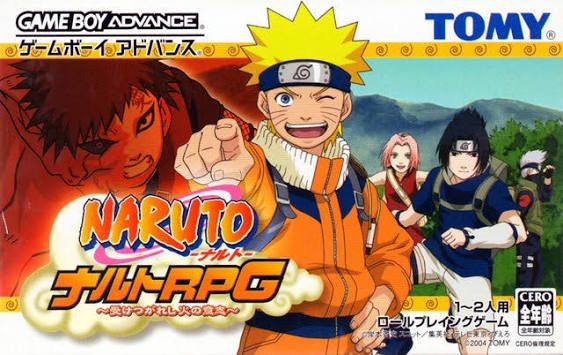 JP - Naruto RPG: Uketsugareshi Hi no Ishi- Game Boy Advance