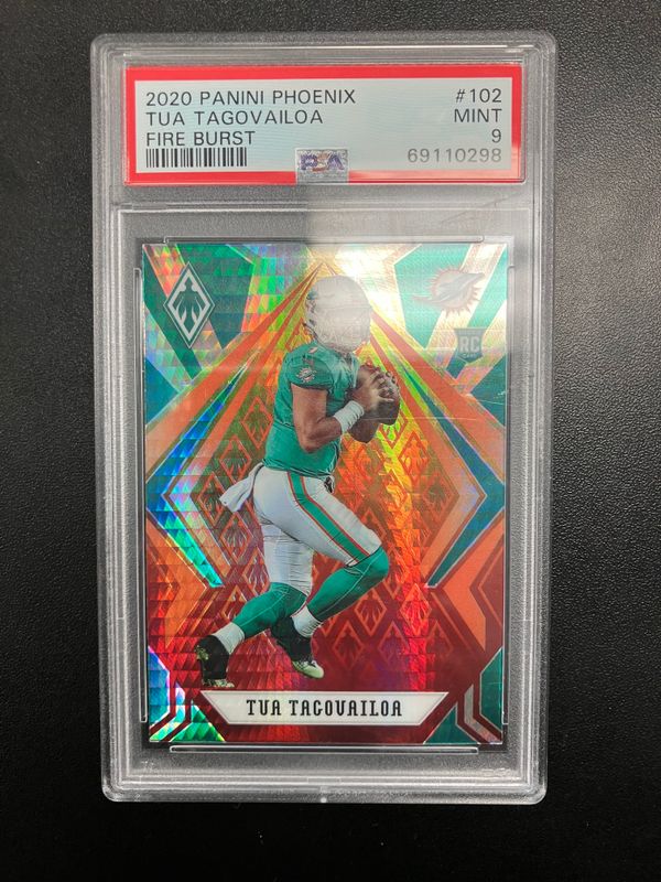 PSA 9 - 2020 Panini Phoenix Tua Tagovailoa #102 [69110298]
