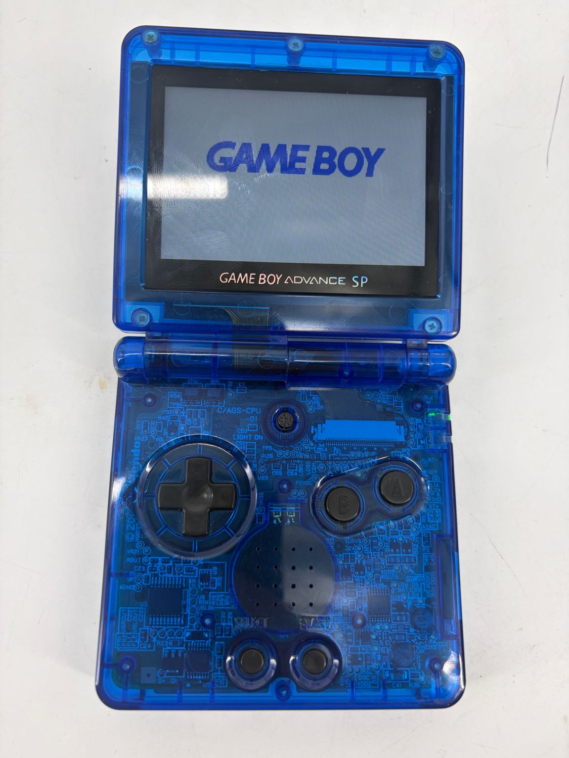 Game Boy Advance SP System | 101 Screen - Pokemon sapphire shell Custom