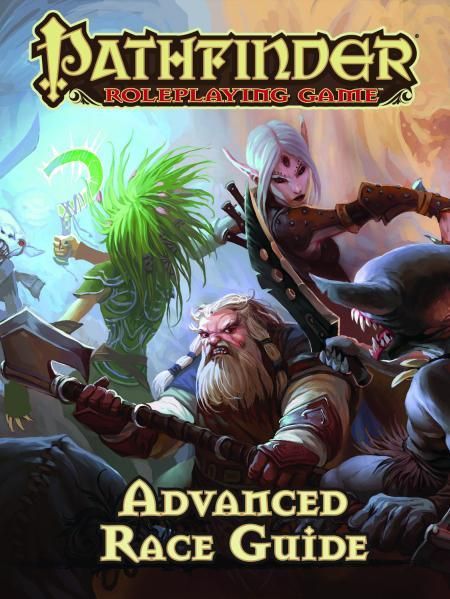 Pathfinder Roleplaying Game - Advanced Race Guide Rulebook (PF1E)
