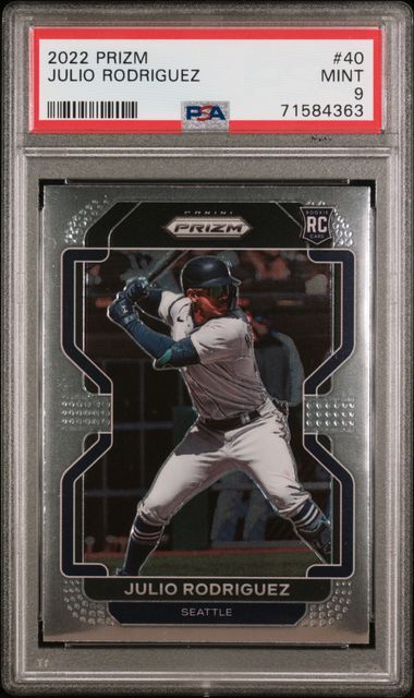PSA 9 - 2022 Prizm - Julio Rodriguez  #40 [71584363]