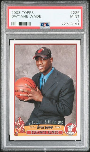 PSA 9 - 2003 TOPPS #225 DWYANE WADE - [72738191]