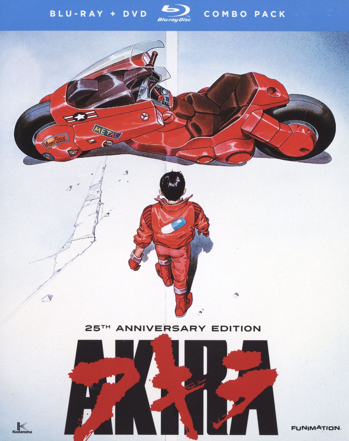 Akira 25th Anniversary Edition - Blu-Ray/DVD Combo Pack - Blu-Ray