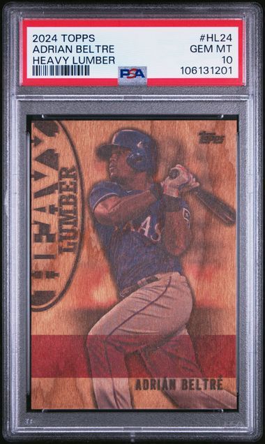 PSA 10 - Topps Adrian Beltre HL-24 Heavy Lumber 2024 [106131201]