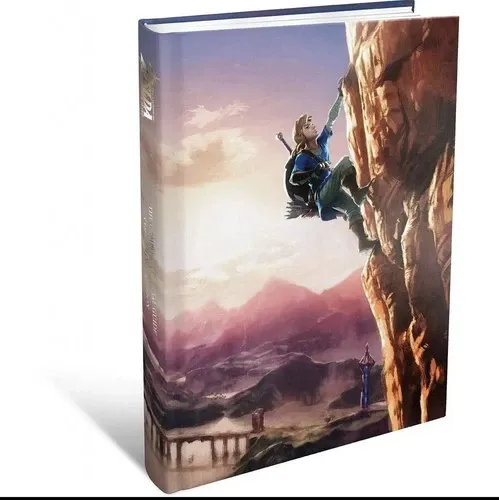 Legend Of Zelda Breath Of The Wild Complete Official Guide Collectors Edition Hardback Cover