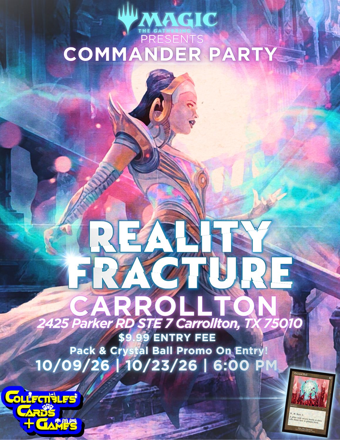 MTG: Reality Fracture Commander Party - Carrollton (10/23/26)