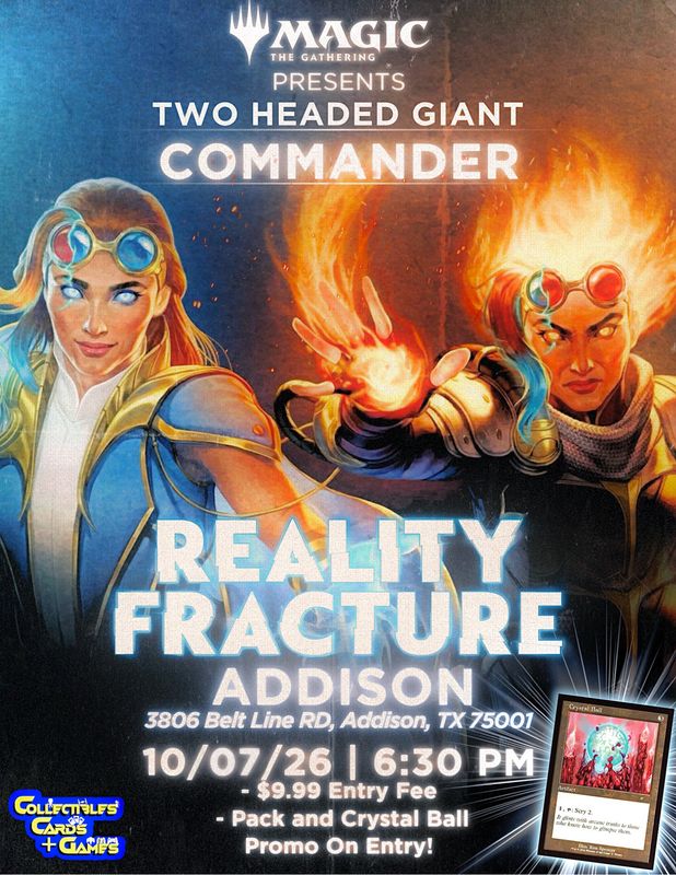 MTG: Reality Fracture Two Headed Giant Commander - Addison