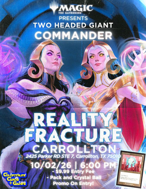MTG:Reality Fracture Two Headed Giant Commander - Carrollton